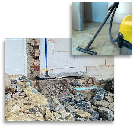 nettoyage de chantier